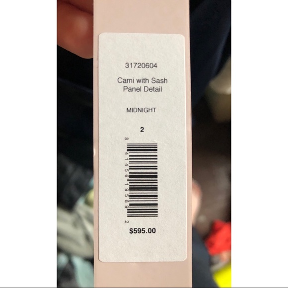 Cushnie et Ochs Navy silk top 2 nwt - Picture 2 of 3